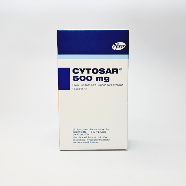 CYTOSAR  500 MG POLVO PARA SOLUCION INYECTABLE X 1 FRASCO