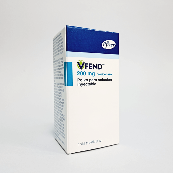 VFEND 200 MG POLVO PARA SOLUCION INYECTABLE X 1 VIAL