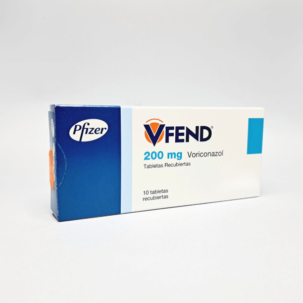 VFEND 200 MG CAJA X 10 TABLETAS RECUBIERTAS