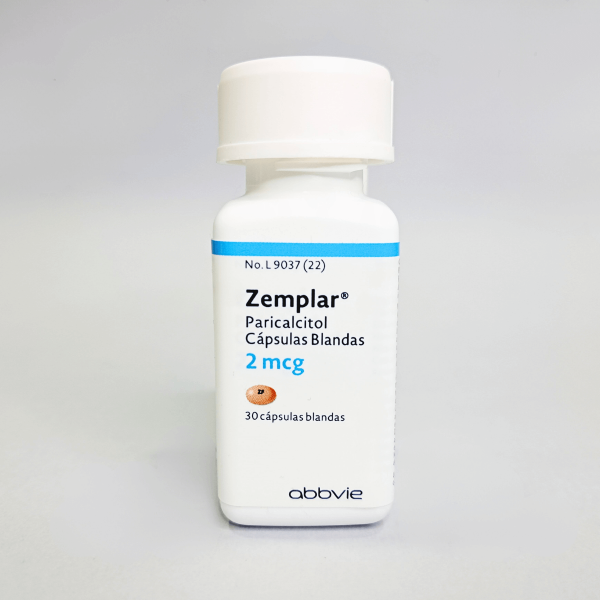 ZEMPLAR 2 MCG FRASCO X 30 CAPSULAS BLANDAS